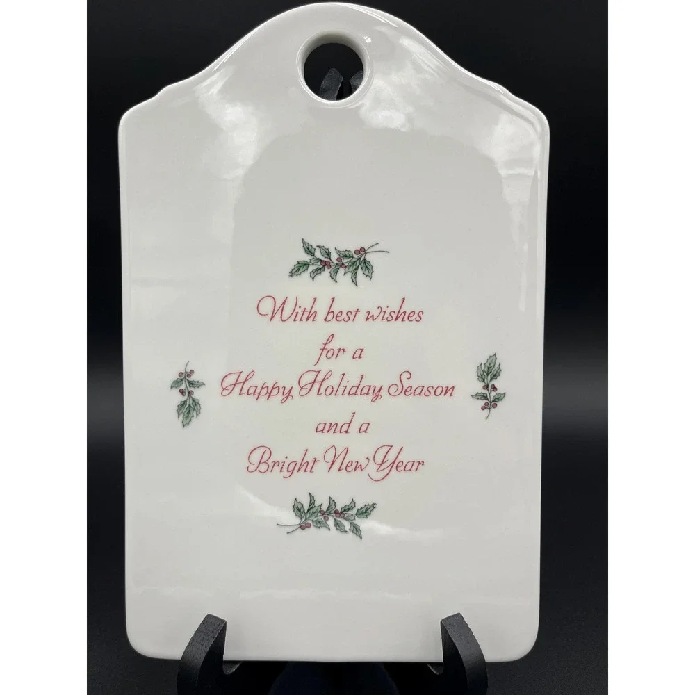 Nikko Christmastime Cheese Board, Christmas Tree China